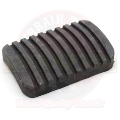 PAD, CLUTCH & BRAKE PEDAL RECTANGLE - SUIT TANK IN CAB