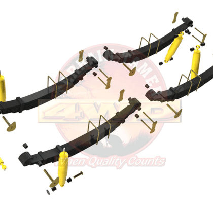 SUSPENSION KIT, SUIT LONG WHEEL BASE WITH BIG EYE BUSHES